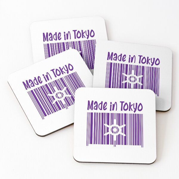 Item preview, Tokyo Japan Flag Bar Code designed and sold by birdo-art.