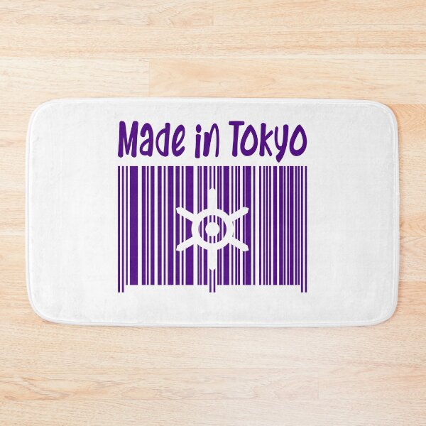 Item preview, Tokyo Japan Flag Bar Code designed and sold by birdo-art.