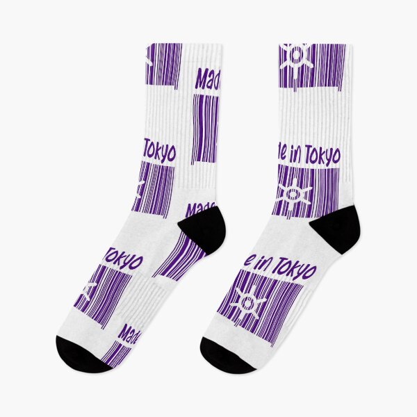 Item preview, Tokyo Japan Flag Bar Code designed and sold by birdo-art.
