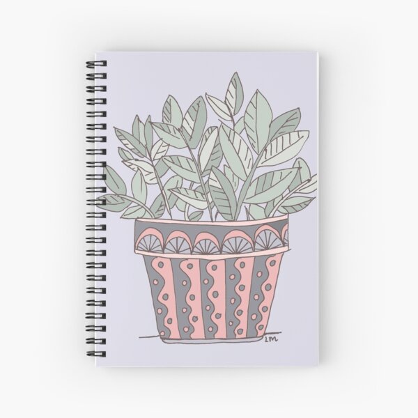 Potted Plant Spiral Notebook
