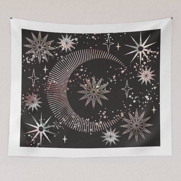 Item preview, Dark Stars designed and sold by Moon Fern Vintage.