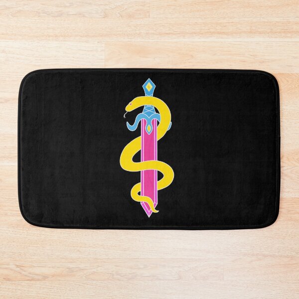 Item preview, Sword and Snake (Pansexual Colors) designed and sold by inatorinator.