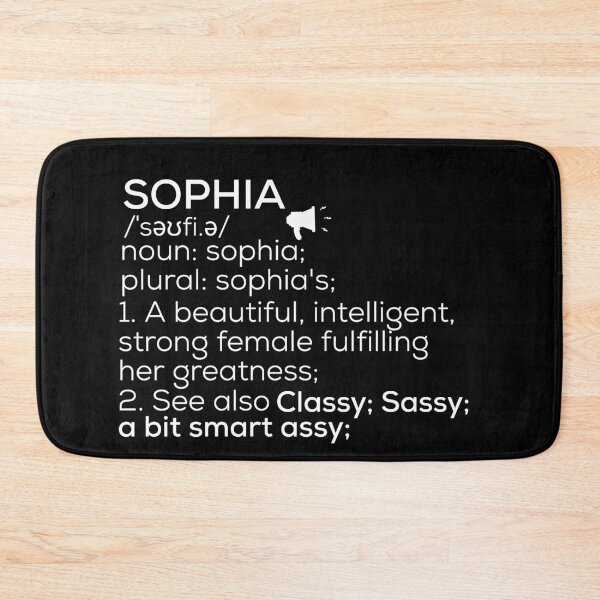 Item preview, Sophia Name Definition designed and sold by Teelogic.