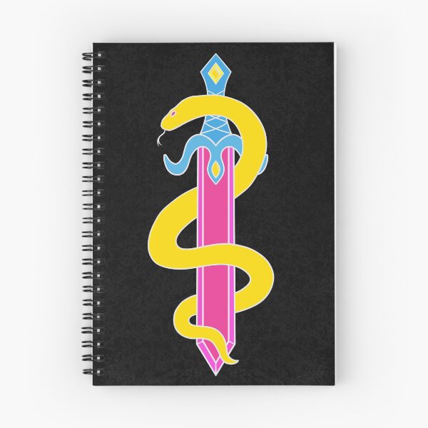 Item preview, Sword and Snake (Pansexual Colors) designed and sold by inatorinator.