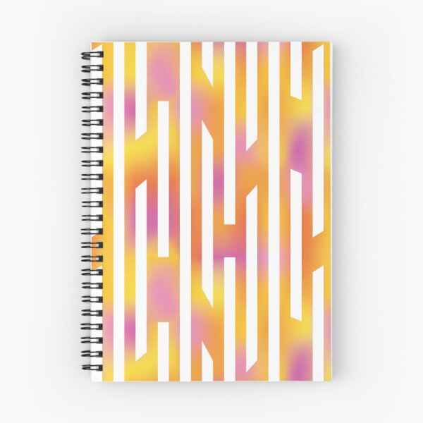 Item preview, Jagged Edges - orange/white designed and sold by JRP Design.