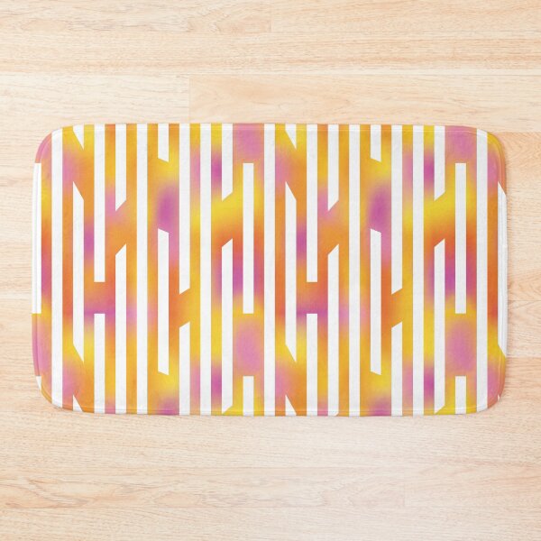 Item preview, Jagged Edges - orange/white designed and sold by JRP Design.