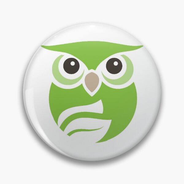 Item preview, green owl designed and sold by bc21design.