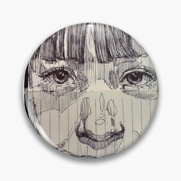 Item preview, LITTLE GIRL'S PORTRAIT HAND DRAWN designed and sold by tiny-sketchbook.