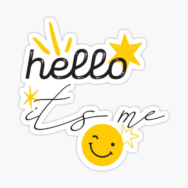 Hello Its Me Oi Gente Sticker - Hello Its Me Oi Gente Hi People