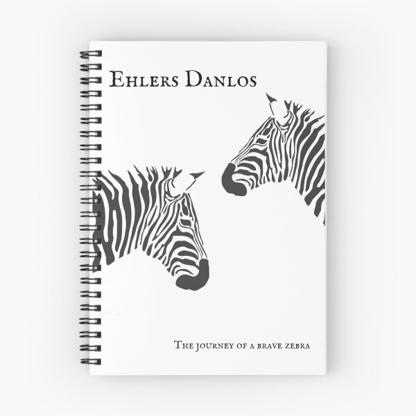 Item preview, Ehlers Danlos Brave Zebra Journal designed and sold by CGEst2019.
