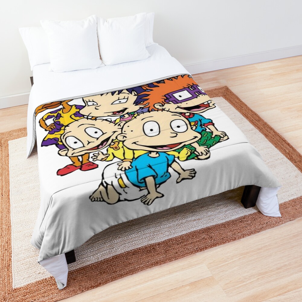 Nickelodeon Classic Nicktoons Twin/Full Comforter Bedding Ren & Stimpy Rugrats