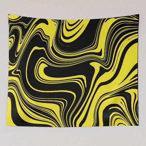 Item preview, Hybrid Color  Pastel Color Coussin Black and yellow designed and sold by Raminovitch.