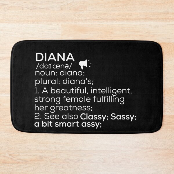 Item preview, Diana Name Definition designed and sold by Teelogic.