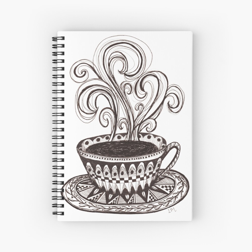 Coffee is Life Spiral Notebook