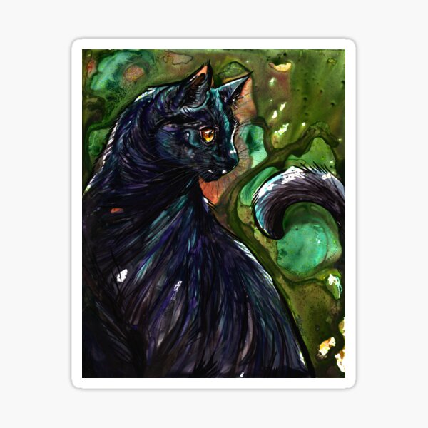 Leathercat Sticker