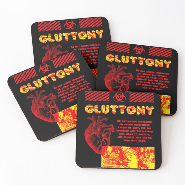 Item preview, GLUTTONY DANTE'S INFERNO VIRTUE404 STREETWEAR designed and sold by virtue404.