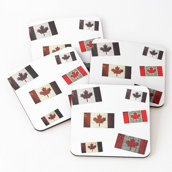Item preview, canadian flags designed and sold by FACELESS MONKEY.