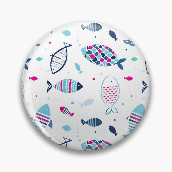 Item preview, fish pattern designed and sold by Sya Prints.