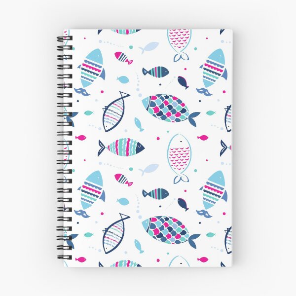 Item preview, fish pattern designed and sold by Sya Prints.