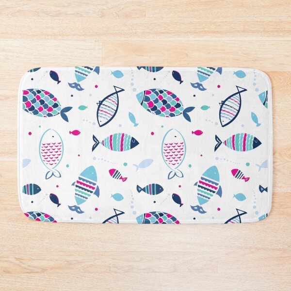 Item preview, fish pattern designed and sold by Sya Prints.