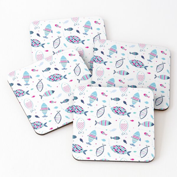 Item preview, fish pattern designed and sold by Sya Prints.