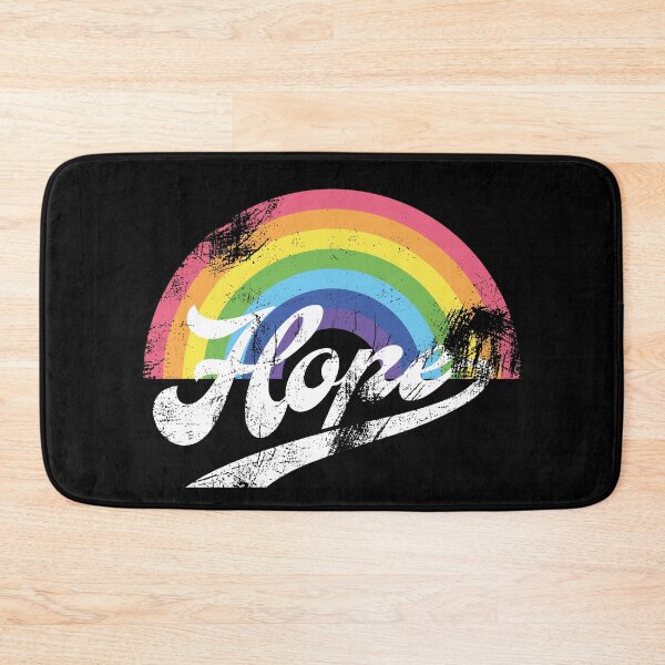 Item preview, Hope Slogan Rainbow designed and sold by aquastarstore.