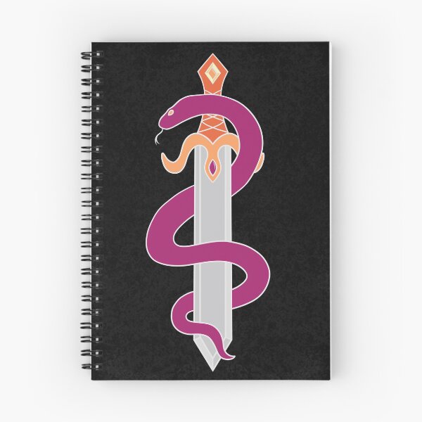 Item preview, Sword and Snake (Lesbian Colors) designed and sold by inatorinator.