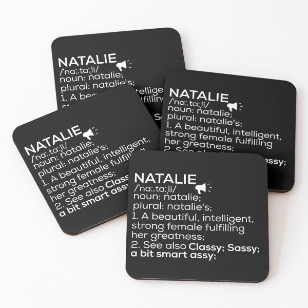 Item preview, Natalie Name Definition designed and sold by Teelogic.