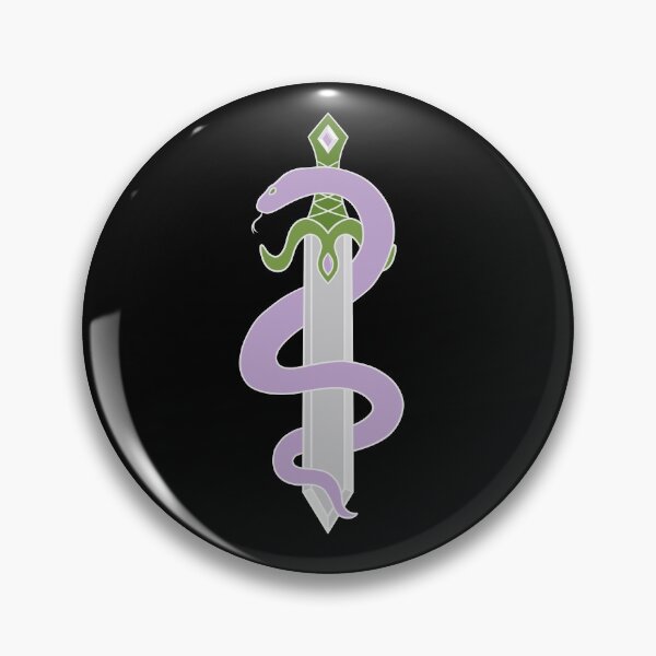 Item preview, Sword and Snake (Genderqueer Colors) designed and sold by inatorinator.