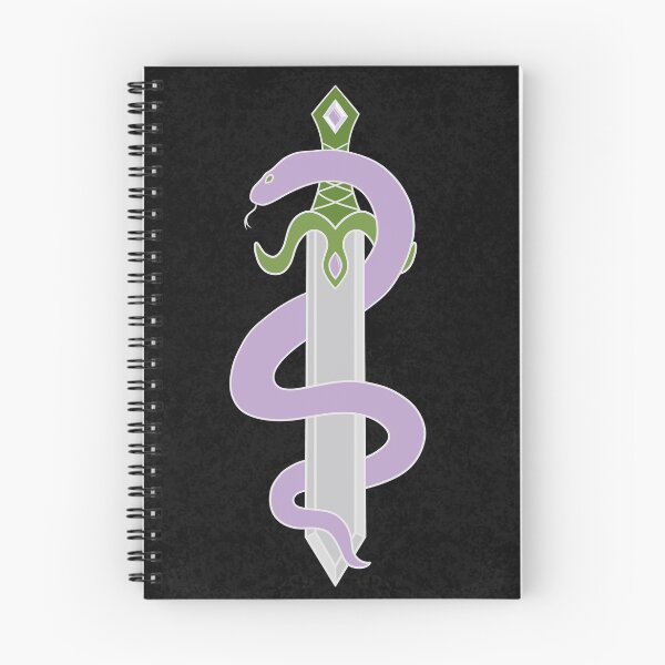 Item preview, Sword and Snake (Genderqueer Colors) designed and sold by inatorinator.