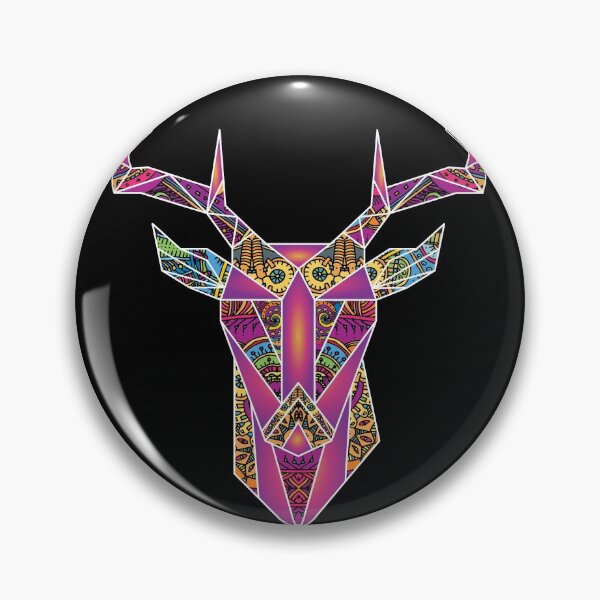 Item preview, Beautiful Antler In Mandala Pattern designed and sold by TheImperfecto.