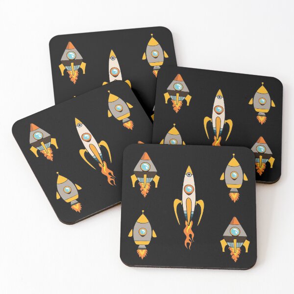 Item preview, Space Rockets Emoji designed and sold by artado.