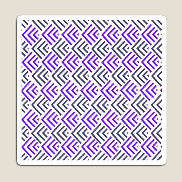 Aperçu de l'œuvre Motif Chevron violet et gris anthracite créée et vendue par LavenderMint.