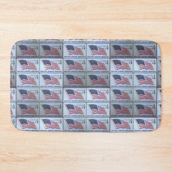 Item preview, USA American Flag 1960 Vintage Postage Stamp  designed and sold by Factory57.