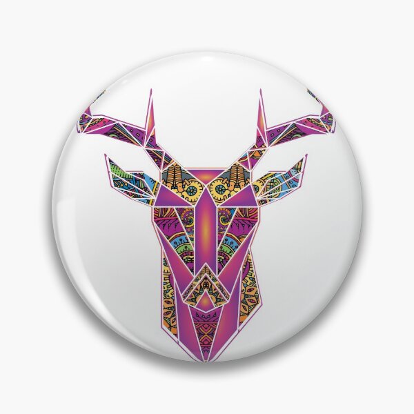Item preview, Antler In Mandala Pattern designed and sold by TheImperfecto.