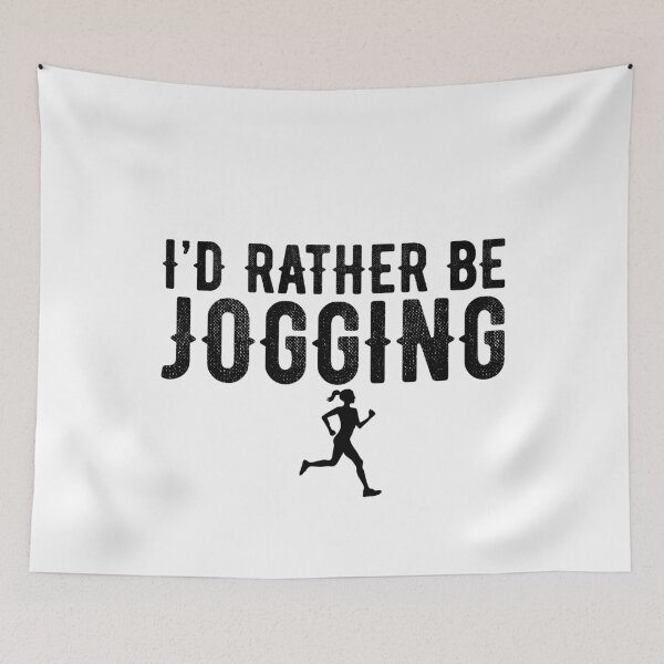 Item preview, I'd Rather Be Jogging designed and sold by obedtheartist.