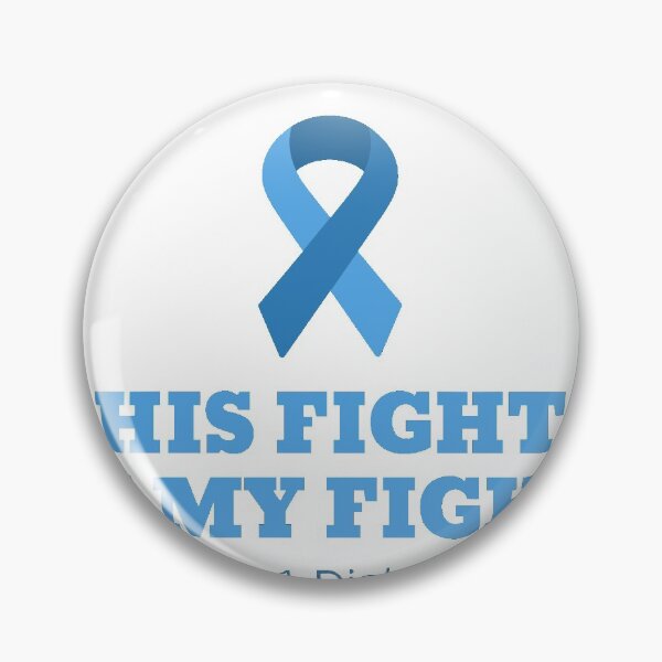 Item preview, T1D Awareness: His Fight designed and sold by MooreLoveDesign.
