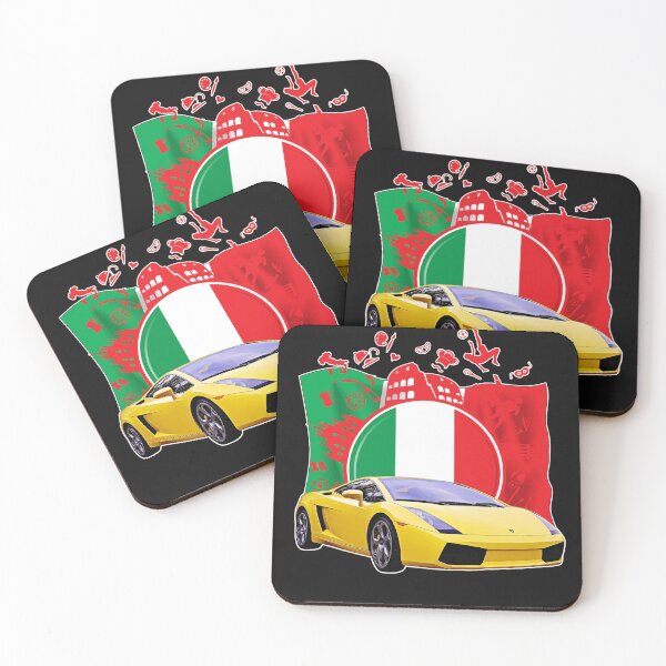Artikelvorschau, Lamborghini Gallardo Italia-Flagge entworfen und verkauft von nicodrt.