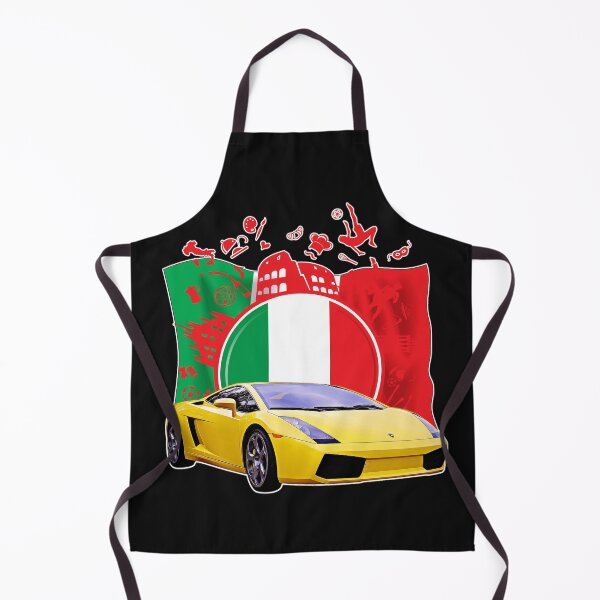 Item preview, Lamborghini Gallardo Italia flag designed and sold by nicodrt.