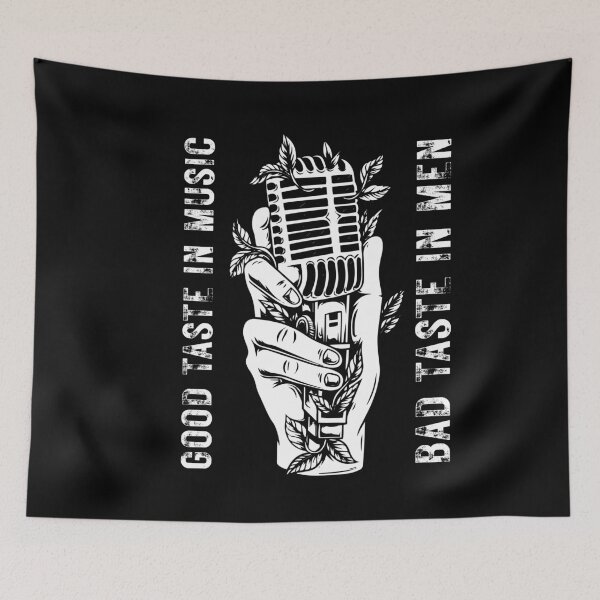 Item preview, Good taste in music bad taste in men designed and sold by ambaart.