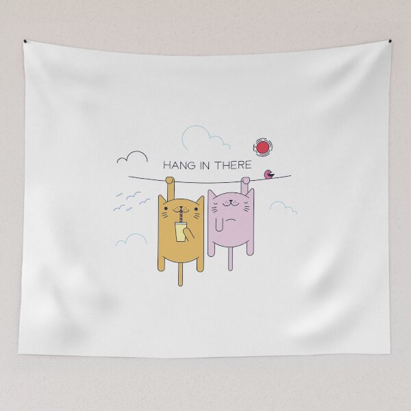 Item preview, hang in there designed and sold by Sya Prints.