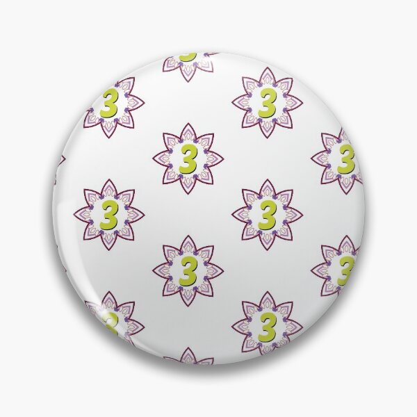 Item preview, Spiritual number 3 green mandala designed and sold by Design your dreams.