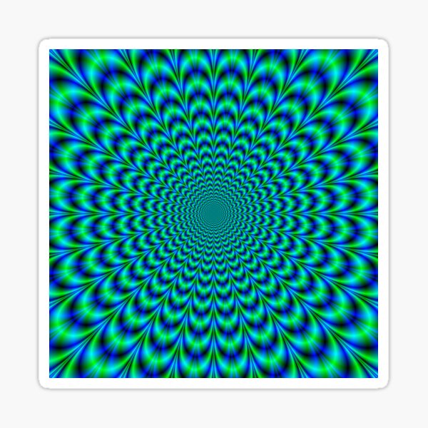 Item preview, Pulse in Blue and Green designed and sold by EyeBogglers.