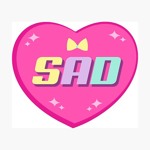 Item preview, Don't make me sad designed and sold by Bruna Esmanhotto.