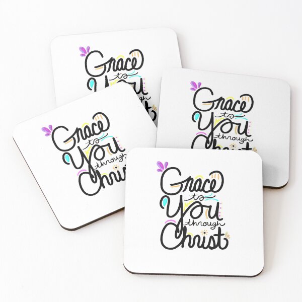Item preview, Grace to you through Christ designed and sold by hannaHKyong.
