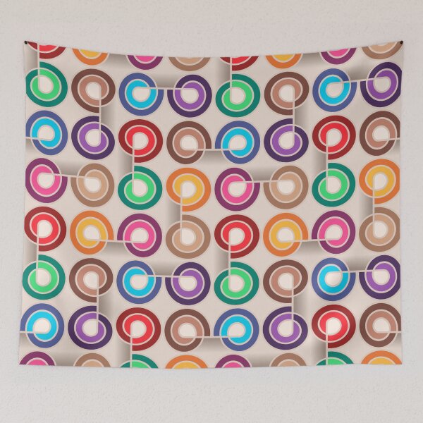 Item preview, Beautiful Retro Colored Circles designed and sold by CBNetwork.