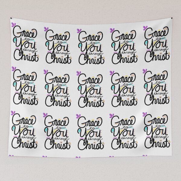 Item preview, Grace to you through Christ designed and sold by hannaHKyong.