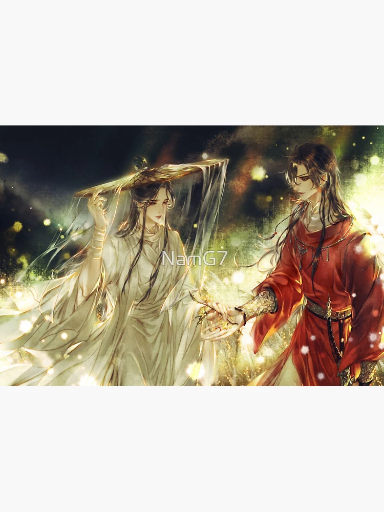 mo dao zu shi Q couple chibi Metal Print for Sale by NamG7