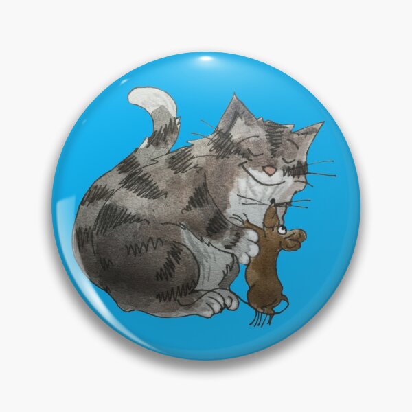 Item preview, Minimus hugs Vibrissa (blue background) designed and sold by Minimus and more.