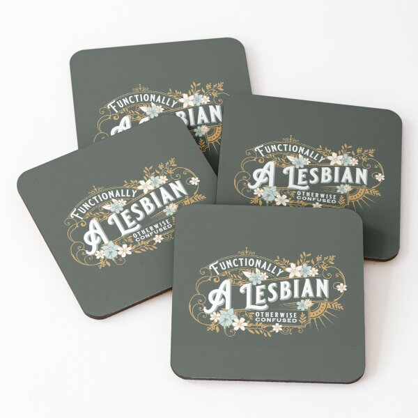 Item preview, Functionally A Lesbian, Otherwise Confused designed and sold by goodgaygoods.